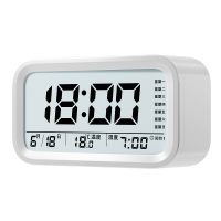 [苏宁宜品严选]电子闹钟床头夜光多功能学生专用数字小闹铃智能宿舍电子时钟充电款