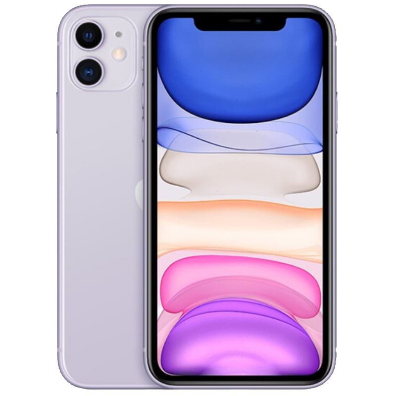 [二手95成新]Apple 苹果11/iPhone 11 紫色 128GB 全网通4G 6.1英寸屏双卡双待手机 国行