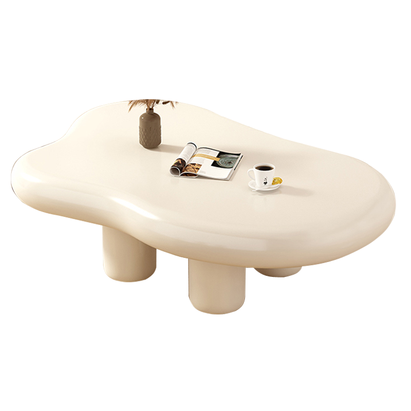 云朵茶几北欧家用客厅简约现代小户型茶桌奶油风网红桌子