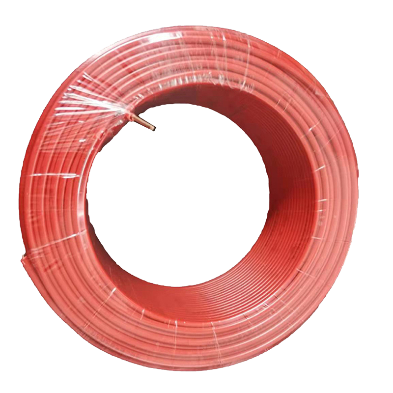 洛二缆阻燃铜塑单股线(100米)ZC-BV/卷(ZC-BV1.5)