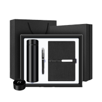 拓栢 笔记本保温杯签字笔套装 商务礼品奖品笔记本套装可定制A5-30/套