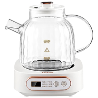 LOTOR养生壶1L家用迷你煮茶器多功能玻璃恒温电热水壶D8-BS-ZCK