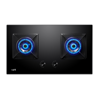 [线上品]华帝(vatti)4.8KW火力燃气灶JZT-i10088B(天然气)大火双眼灶台式