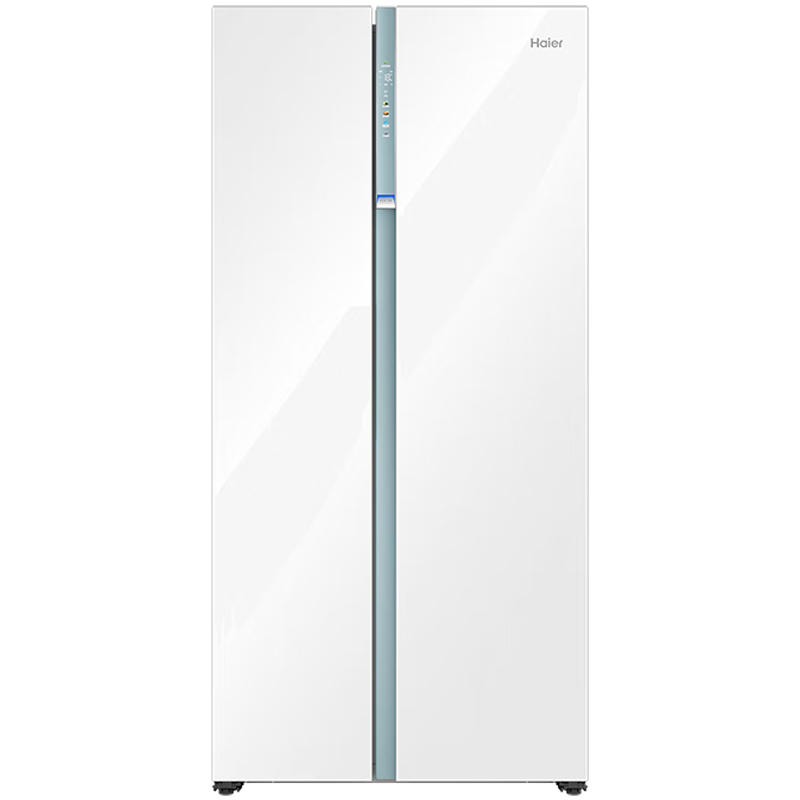 海尔(Haier)对开门冰箱561L容量全空间保鲜零距离自由嵌入电冰箱家用一级能效 BCD-561WLHSS14W9U1