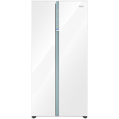 海尔(Haier)对开门冰箱561L容量全空间保鲜零距离自由嵌入电冰箱家用一级能效 BCD-561WLHSS14W9U1