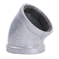 盛京联硕 镀锌内丝弯头 DN50×45°[2寸] 个