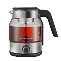 欧美特煮茶器煮茶壶全自动一体大容量烧水壶黑色OMT-PC1033