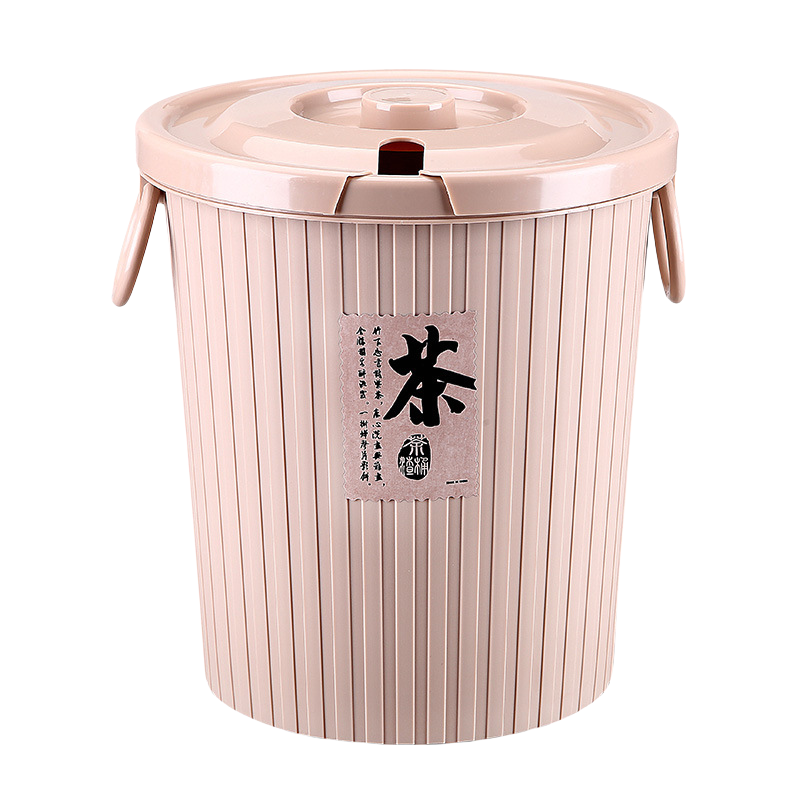 琅柯 茶渣桶 滤茶桶 9L 卡其色