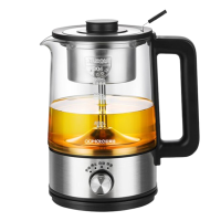 欧美特煮茶器恒温茶壶养生壶玻璃保温烧水壶OMT-PC1020
