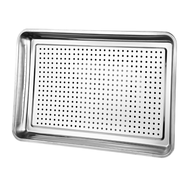 亿安宣 304不锈钢带孔漏盘 60*40*4.8cm/个