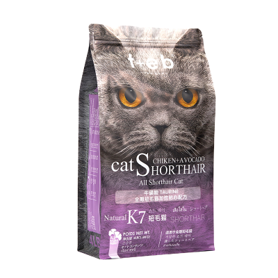 湯恩貝(TEB!)汤恩贝BK7牛磺酸全龄幼猫成猫短毛猫猫粮美短英短蓝猫猫干粮主食 送猫咪罐头猫奶糕 增肥发腮粮