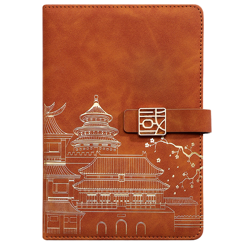 拓栢 国潮A5笔记本PU封面记事本可定制A5-100/本