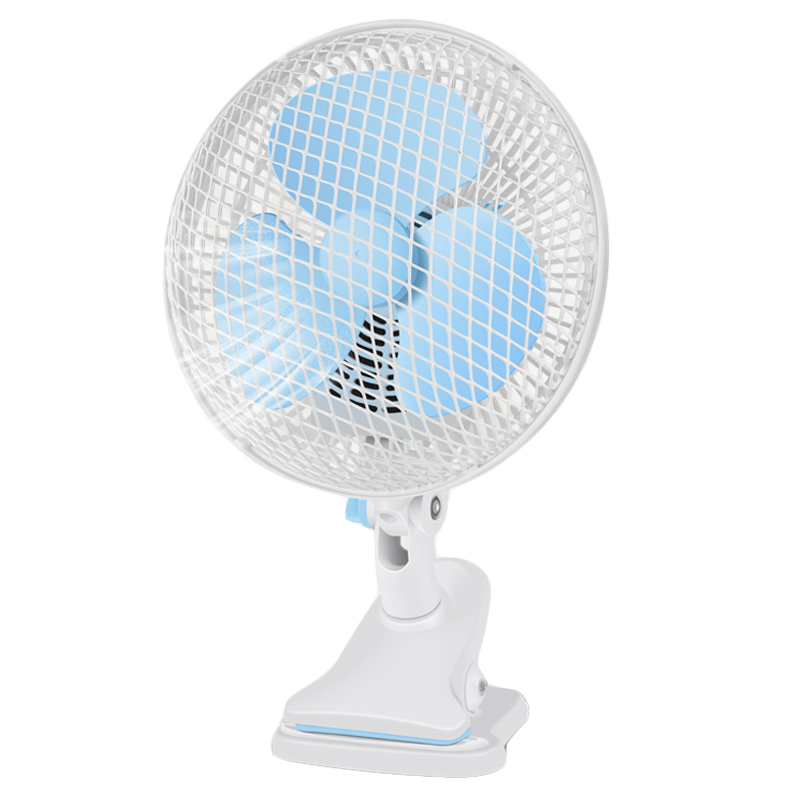 扬子电风扇学生宿舍床上小风扇寝室床头台式夹扇家用小型 标配款3米定时线