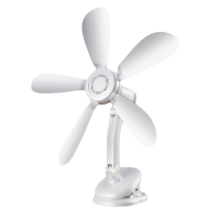 扬子小风扇夹扇学生宿舍床上夹式柔音家用办公室桌面台扇 升级6叶标配自带1.5米线