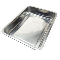 兰雅昀 不锈钢长方形托盘蒸盘 32x25x2cm 个