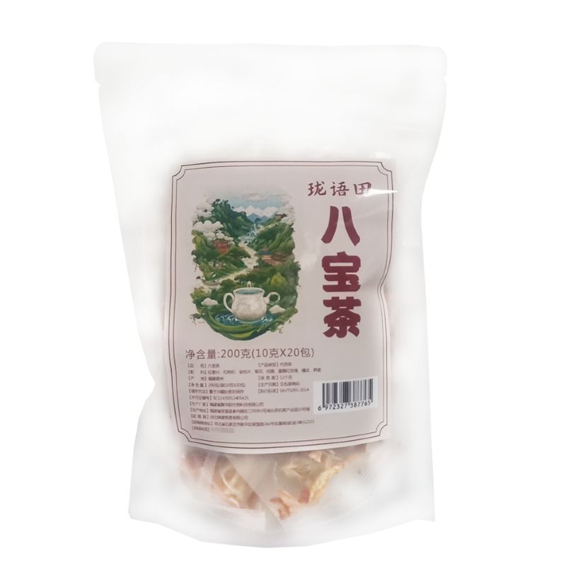 珑语田 八宝茶 200克 袋