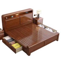 金派邦 实木床 JPB-C07(张)