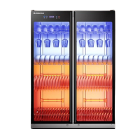 志高(CHIGO)消毒柜商用饭店不锈钢碗柜大容量热风烘干立式厨房食堂餐饮_ZG-298X4家用优选星级消毒整机不锈钢