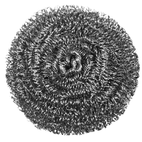 DERUIMAN金属钢丝球不锈钢清洁球去垢去油污洗碗清洁球40g