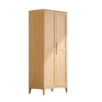 合祥源 双门衣柜原木色储物柜 792*560*1960mm (计价单位:组)