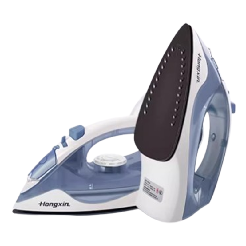 红心(HONGXIN)电熨斗家用蒸汽熨斗手持式迷你挂烫机电烫斗小型烫衣服熨烫机_蓝色