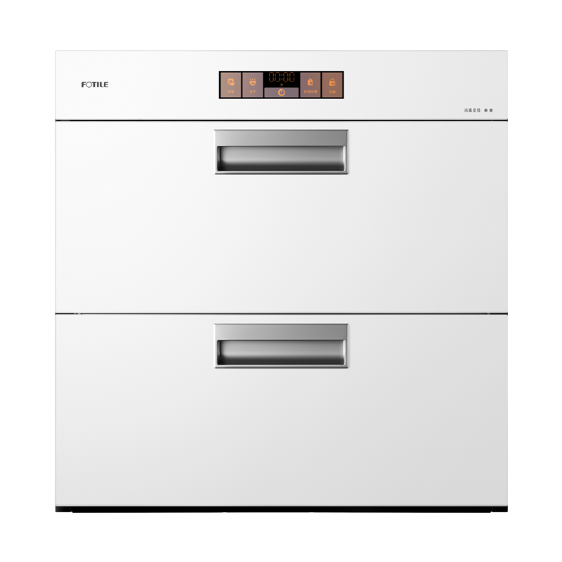 方太(FOTILE)母婴级嵌入式白色消毒柜 100L容量 臭氧+紫外线消毒 ZTD100J-01-JF1E.i-W消毒柜