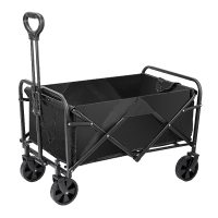 端固 手推车可折叠多功能营地车露营车5寸轮 D5-72CM/个