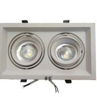 鑫彪双头射灯2*9W 支