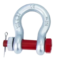 伟鹏双兴 镀锌卸扣吊环锁扣 弓型螺栓款35吨 个