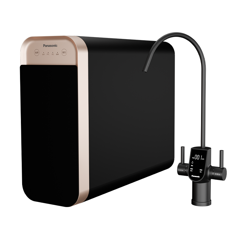 全时护航纯净好水; 体积小巧不占空间; 复合滤芯RO反渗透膜;