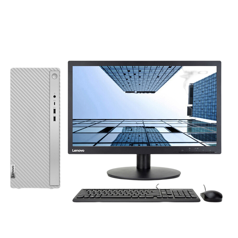 联想(Lenovo)天逸510Pro 14升台式机电脑21.5英寸显示器(i5-13400 16G 1T+512G 集显 Win11)官方标配