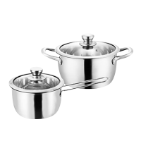 易铂 不锈钢两件套锅 YP-8011