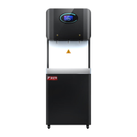 芙伦特商用净水器 直饮水机两开一净烤漆不锈钢五级过滤RO反渗透90升 FLT-GT-YKYJ90