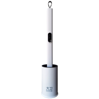 大卫马桶刷无死角家用洗厕所卫生间长柄软胶可夹洗脸巾H8