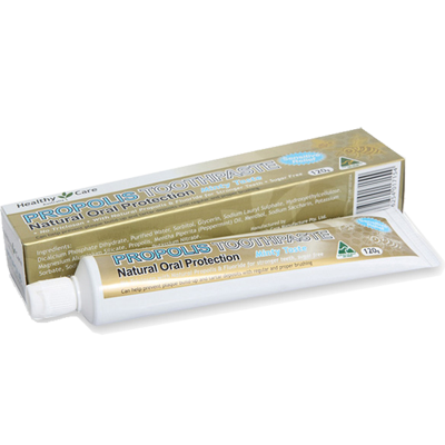 Healthy Care HC天然蜂胶牙膏 120g 1支 清新口气 含蜂胶和薄荷成分 澳洲进口