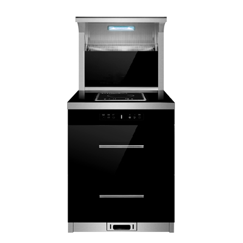 欧诚集成灶 集成灶一体式 消毒柜一体灶 600mm单灶公寓小户型烟灶套装抽油烟机燃气灶一体机