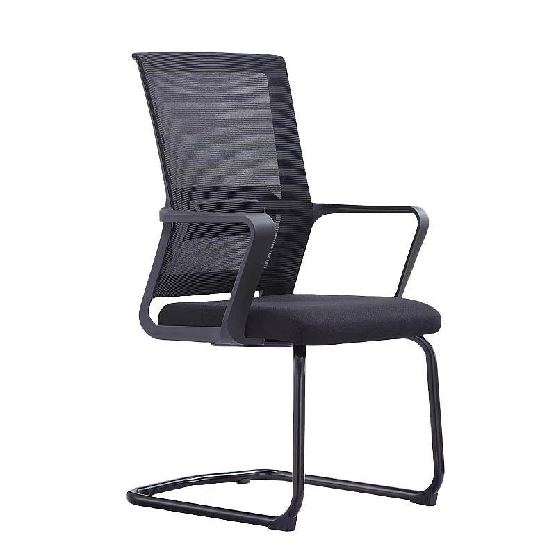 东杉 电脑椅 黑色弓形办公椅 把