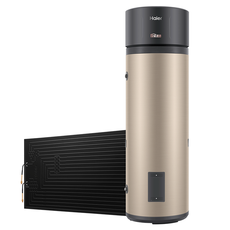 海尔(Haier)出品太空能热水器家用空气能热水器 一级太阳能WiFi互联三源速热全屋中央热水200L80℃净水洗