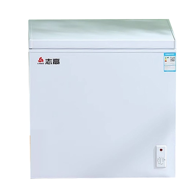 志高(CHIGO)一级能效小冰柜家用小型冷冻冷藏两用商用冷柜_146一级能效白色上门