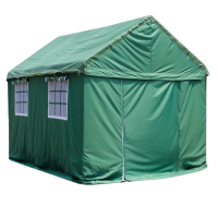 户外工程帐篷 带地梁 3*4