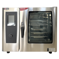 铁选 6盘电热触屏版带锅炉万能蒸烤箱 S6ESCTX 台