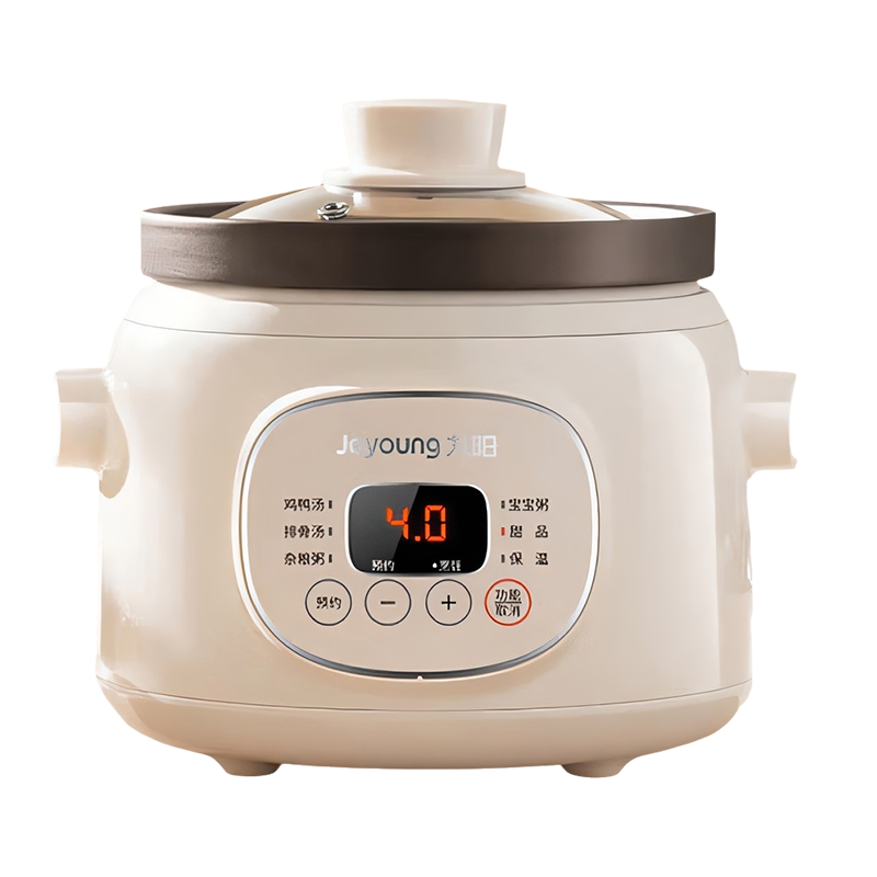 九阳(Joyoung)电炖锅电炖盅电砂锅炖汤盅煲汤锅1.5L大容量燕窝炖盅紫砂锅 婴儿辅食锅 DG15Z-GD151