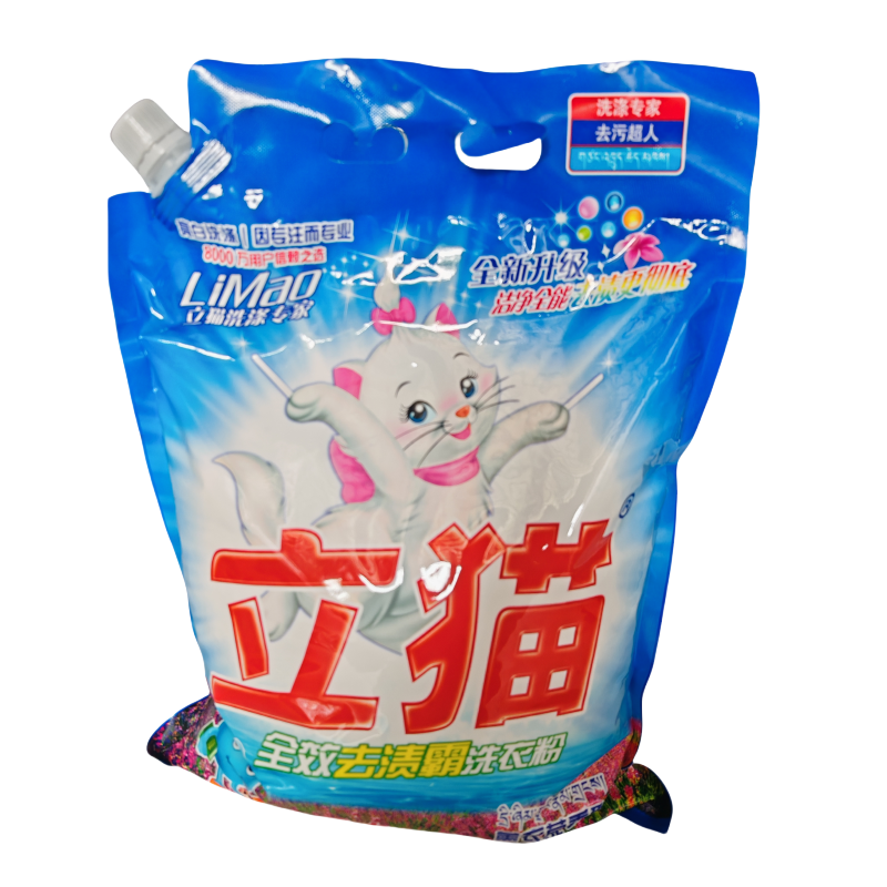 立猫洗衣粉1.25kg/袋