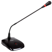 润普(Runpu)RP-GYX2401S国产化有线专业电容麦克风桌面式鹅颈麦话筒 卡侬接口可连调音台会议终端