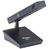 润普(Runpu)国产化专业有线电容会议麦克风话筒 桌面台式方杆短杆鹅颈麦演讲指挥会议主持麦克风RP-YXD818