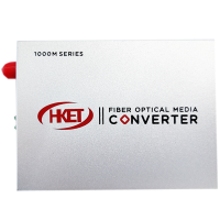 华科亿通 光纤收发器千兆一光一电单纤 HKET S1001G