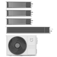 小米中央空调Pro 5匹 一拖三125Wn-OC30/N1C1