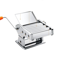 向向锦鲤家庭用面条机小型多功能压面机手动擀面机制面机饺子馄饨皮机_升级款-二刀8档可调宽面细面赠豪礼