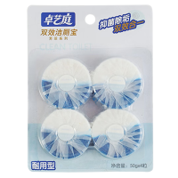 卓艺庭 双效洁厕宝 50gx4块/卡(ZYT-348)
