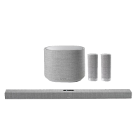 哈曼卡顿 Citation5.1套装无线蓝牙回音壁音响家用客厅电视家庭影院音箱 音乐魔力标准版 灰色